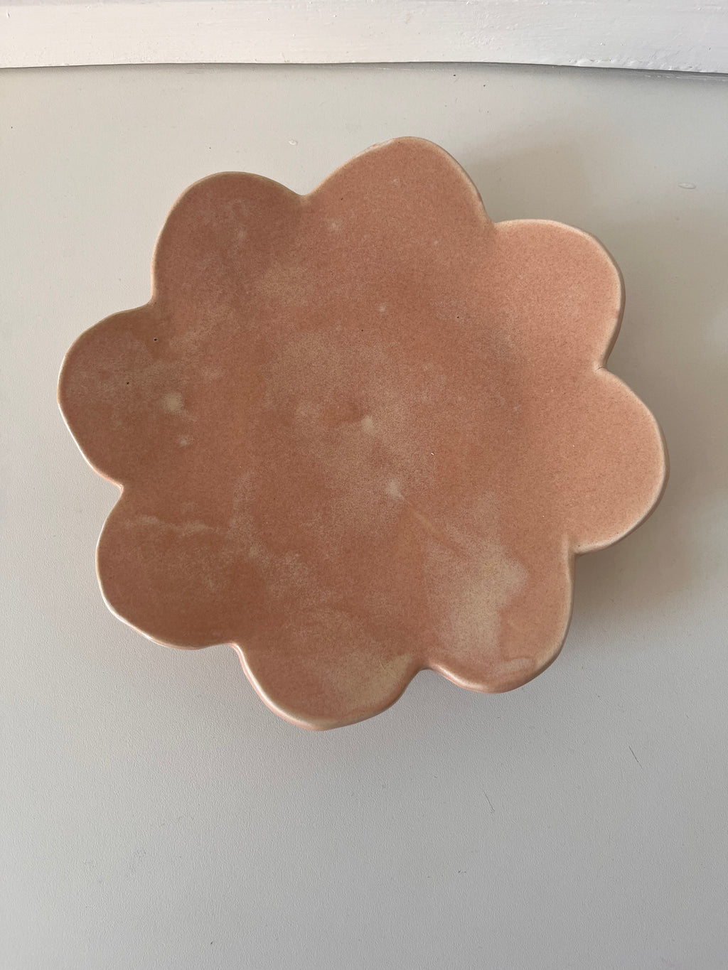 Assiette fleurie
